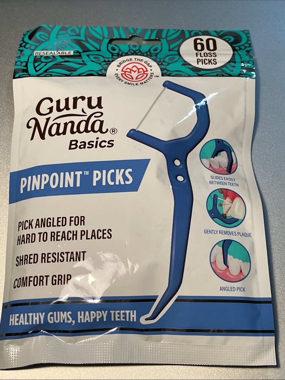 NIP Dental Floss Picks (60 Pieces)